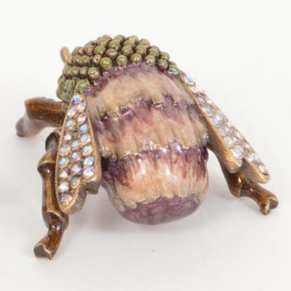JAY STRONGWATER GORGEOUS BUMBLE BEE PURPLE/GREEN FIGURINE SWAROVSKI NEW BOX
5038 - Picture 4 of 8